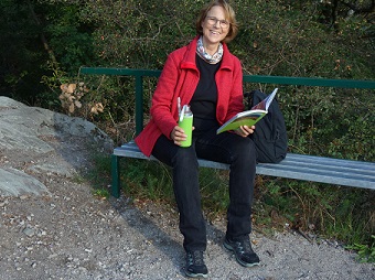 Sabine Holicki, Autorin Wanderführer Rhein-Main